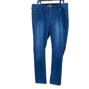 Woman Within Classic Blue Jeans size 18W